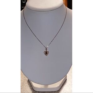 Sterling silver pendant 14kt Gold Filled Chain